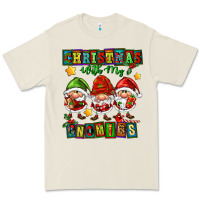 Bone christmas with my gnomies Premium Tee - FaDigitalArtStudio