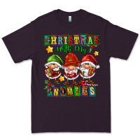 Plum christmas with my gnomies Premium Tee - FaDigitalArtStudio