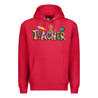 Cardinal Autism Teacher Premium Hoodie - NancyCooperArtShop