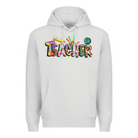 Dove Grey Autism Teacher Premium Hoodie - NancyCooperArtShop