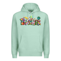 Seafoam Autism Teacher Premium Hoodie - NancyCooperArtShop