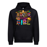 Black Nacho average girl Urban Hoodie - FaDigitalArtStudio