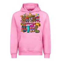 Fuchsia Pink Nacho average girl Urban Hoodie - FaDigitalArtStudio