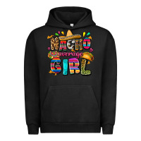 Pigment Black Nacho average girl Urban Hoodie - FaDigitalArtStudio