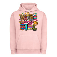 Pigment Salmon Nacho average girl Urban Hoodie - FaDigitalArtStudio