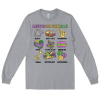 Heather Grey laissez les bons temps rouler Long Sleeve Tee - MaliasSmallBusiness