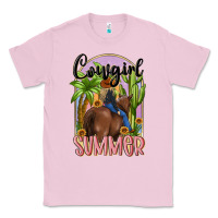 Bubblegum Pink cowgirl summer Classic Tee - MaliasSmallBusiness