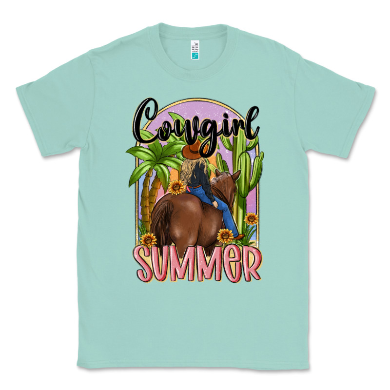 Cowgirl Summer Classic Tee by MaliasSmallBusiness | Teevron