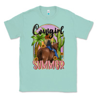 Seafoam cowgirl summer Classic Tee - MaliasSmallBusiness