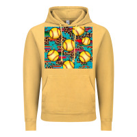Vintage Mustard softball Vintage Hoodie - Artiststas