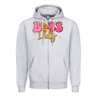 Boss Lady Zipper Hoodie | Teevron