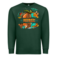 Sports Green pumpkin nurse Premium Sweatshirt - NancyCooperArtShop
