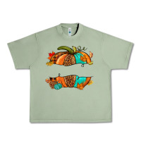 Oil Green custom pumpkin name Urban Heavy Tee - NancyCooperArtShop