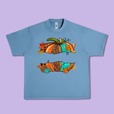 Custom Pumpkin Name Urban Heavy Tee Designed By Nancycooperartshop