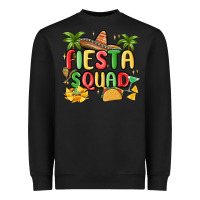 Black fiesta squad Heavyweight Sweatshirt - MaliasSmallBusiness