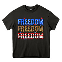 Asphalt Freedom freedom freedom Heavy Core Tee - Neo Western