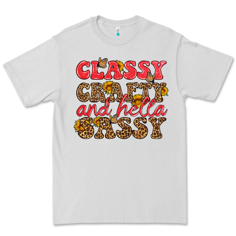 Classy Crafty And Hella Sassy Premium Tee by HRA Design Shop | Teevron