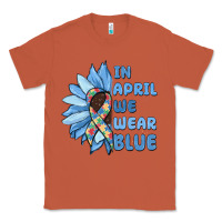 Copper in april we wear blue Classic Tee - MaliasSmallBusiness
