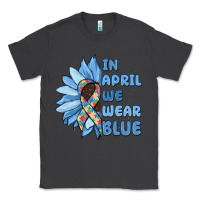 Smoke in april we wear blue Classic Tee - MaliasSmallBusiness