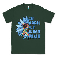 Sports Green in april we wear blue Classic Tee - MaliasSmallBusiness
