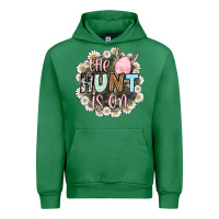 Emerald Easter Day The hunt is on Urban Hoodie - OliviaCreatesArt