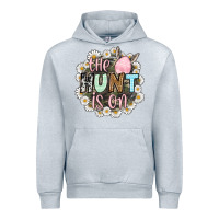 Heather Grey Easter Day The hunt is on Urban Hoodie - OliviaCreatesArt