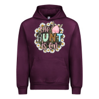 Mauve Wine Easter Day The hunt is on Urban Hoodie - OliviaCreatesArt