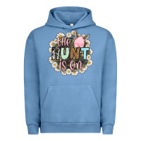 Pigment Pebble Blue Easter Day The hunt is on Urban Hoodie - OliviaCreatesArt