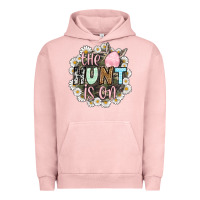 Pigment Salmon Easter Day The hunt is on Urban Hoodie - OliviaCreatesArt