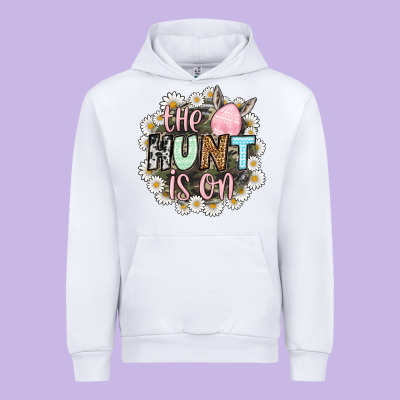 Easter Day The Hunt Is On Urban Hoodie Designed By Oliviacreatesart