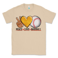 Mushroom peace love baseball Classic Tee - AdoDesignShop