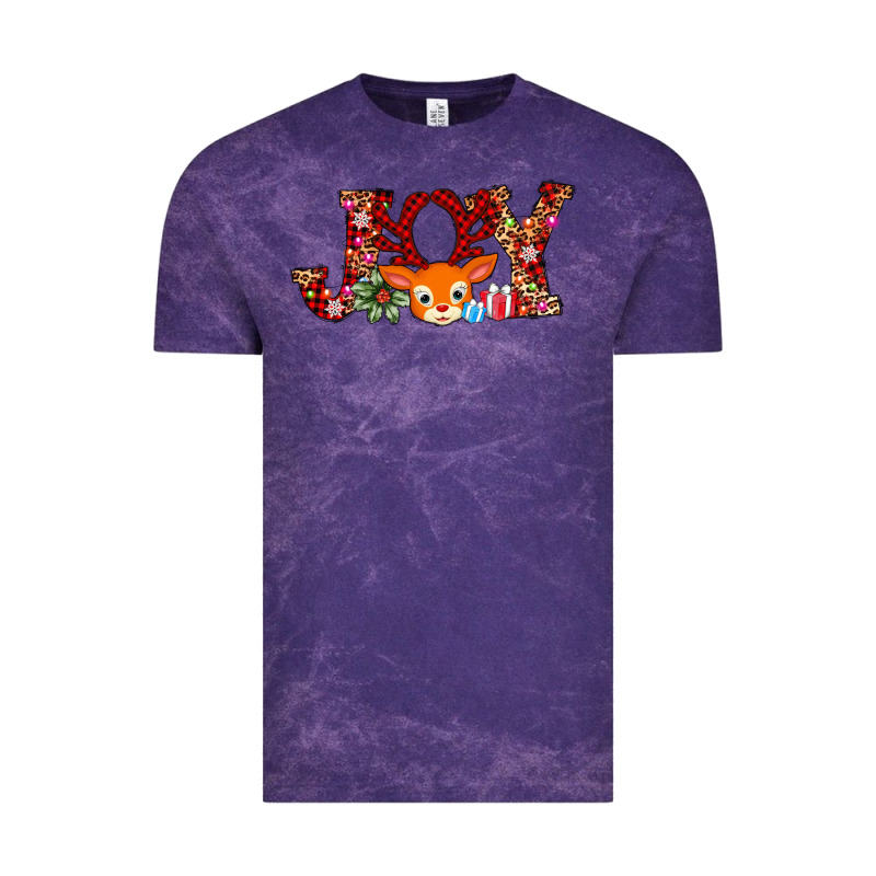 Joy Reindeer Vintage Tee by AdoDesignShop | Teevron