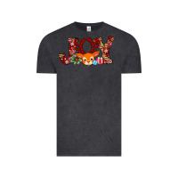 Vintage Black joy reindeer Vintage Tee - AdoDesignShop