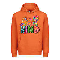 Carrot Autism be kind Premium Hoodie - NancyCooperArtShop