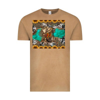 Vintage Camel western boots and sunflowers tumbler Vintage Tee - Jasminsmagicworld