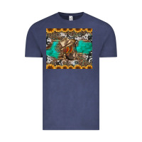 Vintage Denim western boots and sunflowers tumbler Vintage Tee - Jasminsmagicworld