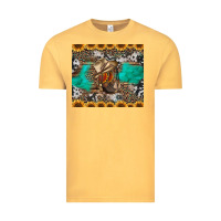 Vintage Mustard western boots and sunflowers tumbler Vintage Tee - Jasminsmagicworld