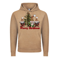 Vintage Coffee merry christmas with gnomes Vintage Hoodie - AdoDesignShop
