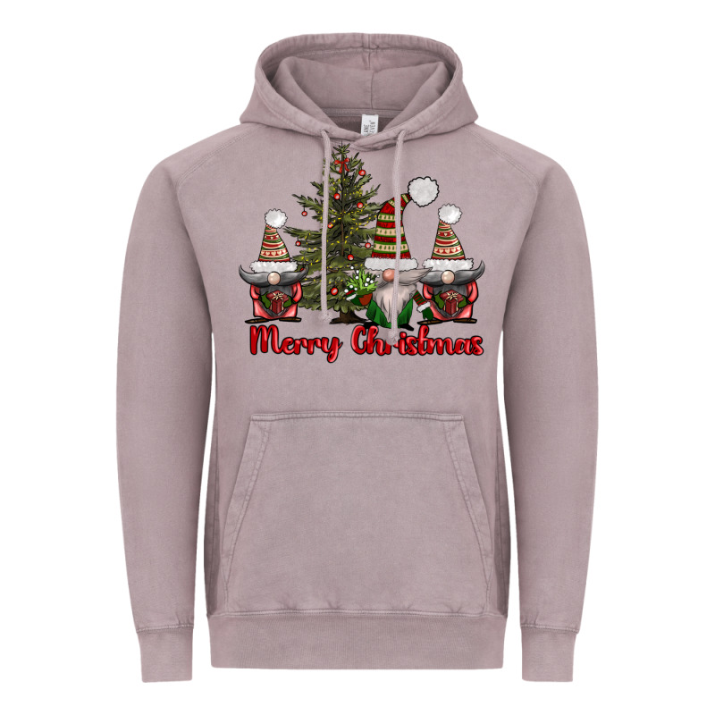 Merry Christmas With Gnomes Vintage Hoodie by AdoDesignShop | Teevron