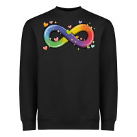 Infinity Symbol Autism Heavyweight Sweatshirt | Teevron
