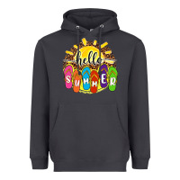Smoke hello summer with flip flops Heavyweight Hoodie - NancyCooperArtShop