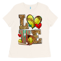 Bone love softball Ladies Tee - Zillion Design Studio