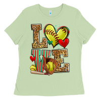 Matcha love softball Ladies Tee - Zillion Design Studio