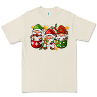 Coffee Cup Santa Gnomies Premium Tee | Teevron