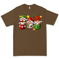 Cacao coffee cup santa gnomies Premium Tee - FaDigitalArtStudio