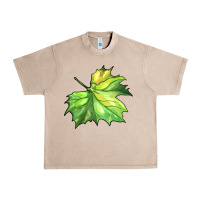 French Oak green leaf Urban Heavy Tee - BarkalooDesign