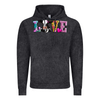 Vintage Black love with cow Vintage Hoodie - AdoDesignShop