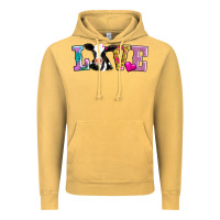 Vintage Mustard love with cow Vintage Hoodie - AdoDesignShop