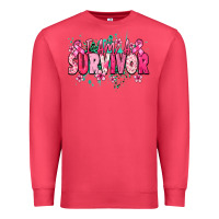 Cardinal i am a survivor Premium Sweatshirt - NancyCooperArtShop