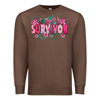 Chestnut i am a survivor Premium Sweatshirt - NancyCooperArtShop